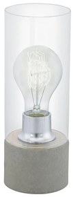 Eglo 94549 - Lampa de masa TORVISCO 1xE27/60W/230V gri