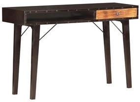 vidaXL Masă consolă, 118x35x76 cm, lemn masiv reciclat