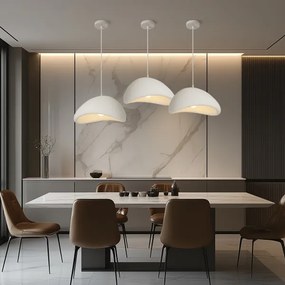 BRILAGI - Lustră pe cablu WABI SABI 1xE27/60W/230V Ø 40 cm alb