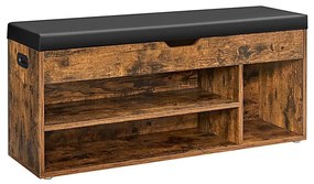 Pantofar VOREN maro/negru