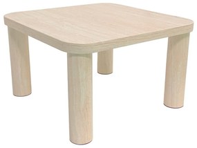 Măsuță de cafea bej cu aspect de marmură 60x60 cm Solano – Actona