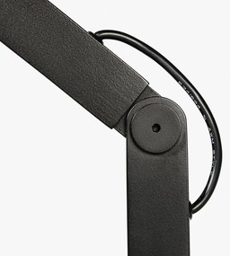 Veioza LED dimabila / Lampa de birou design ultra-modern INVITING neagra