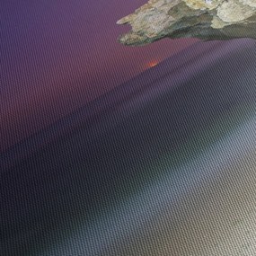 Tablou - recif de mare (cu ceas) (90x30 cm)