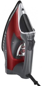 Fier de calcat Russell Hobbs One Temperature 25090-56, 2600 W, Placa ceramica, O temperatură optima, Autocuratare, 0.35 l, Rosu/Negru