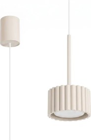 Sollux SL.2678 - Lustră suspendată pe cablu AURA 1xGX53/10W/230V crem