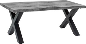 Masuta design industrial WILD 90cm, gri