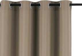 Perdea de gradina GARDIO EASY rezistenta la apa 150x220 cm, maro deschis Agatat: Inele metalice
