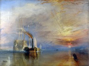 Reproducere The Fighting Temeraire, 1839, William Turner