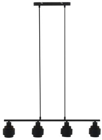 Lustra, negru, 82 cm, E14