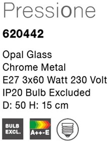 Plafoniera design modern 50cm Pressione NVL-620442