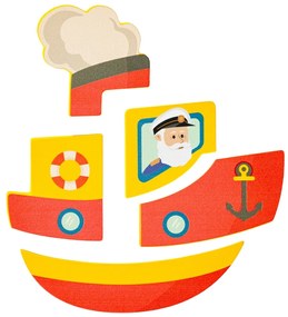 Woody Puzzle Baby Boat