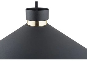 Lustră pe cablu NASHVILLE 1xE27/15W/230V neagră Argon 4695