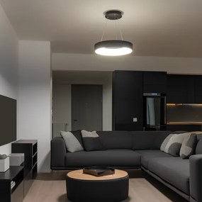 Lustră LED pe cablu dimabilă LED/40W/230V 3000-6500K neagră Brilagi + telecomandă