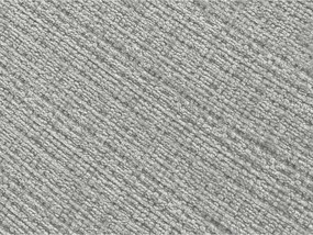 Taburet gri deschis cu tapițerie din chenille Neil – Bobochic Paris