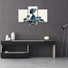 Tablou - Profil de femeie din marmură (90x60 cm)