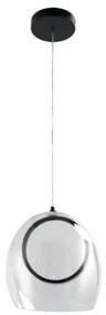 Pendul LED design modern decorativ NICOLE clar