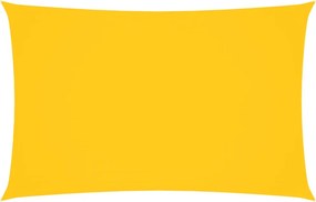 vidaXL Parasolar, galben, 2x4,5 m, țesătură oxford, dreptunghiular