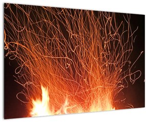 Tablou cu focul (90x60 cm)