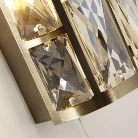 Aplică Searchlight 6582-2AB BIJOU 2xE14/60W/230V alamă