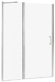 Ușă de duș batantă Pure 100x190 cm cu strat de acoperire Easy Clean