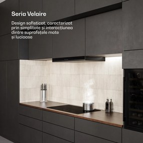 Klarstein Plită cu inducție Velaire, elegantă, minimalistă, puternică, 5 zone de gătit, 7200 W, 90 cm