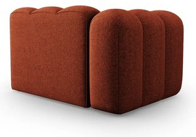 Modul pentru canapea cărămiziu (cu colț pe partea stângă ) Lupine – Micadoni Home