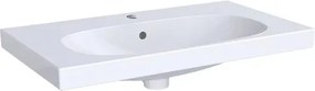 Lavoar pe mobilier Geberit Acanto 74 cm cu proiectie mica