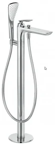 Baterie cada sau dus freestanding crom lucios Kludi Balance 525900575 Crom lucios