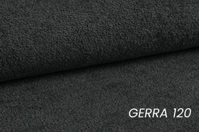 Colțar extensibil Avia Mini universal - grafit țesătură boucle Gerra 120