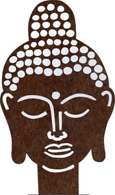 Decorațiune de grădină Buddha 70 x 42 cm, cortenCORGARDEN 1062