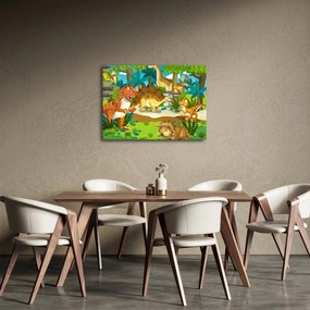 Tablou - Dinozaurii (70x50 cm)