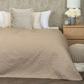 Cuvertură de pat 4Home Doubleface maro/bej, 220 x 240 cm