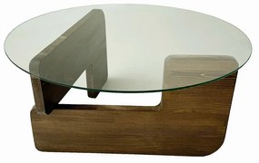 Măsuță de conferință Mia Walnut