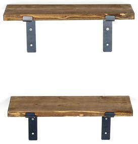 Set 2buc. polițe Dupone 2 (nuc + negru) . 1093681