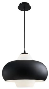 Lustra / Pendul design modern Ã43cm Valten negru ZZ AZ3168