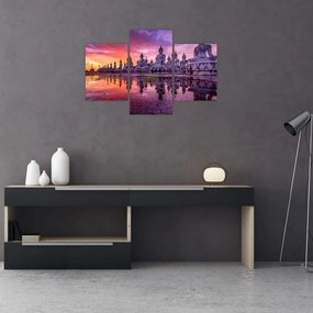 Tablou - Buddha la apus (90x60 cm)