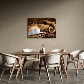 Tablou - O ceașcă de cafea (70x50 cm)