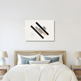 Tablou pe sticlă - Forme geometrice N⁰5 (70x50 cm)