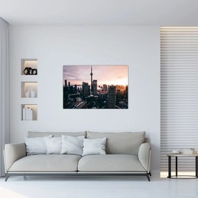 Tablou - Cntru orașului (90x60 cm)