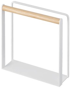 Suport pentru șervețele din metal și lemn de fag Yamazaki Tosca