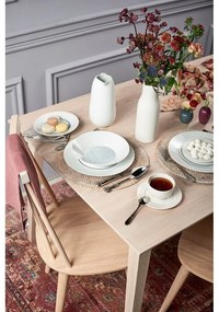 Masă de dining din stejar lăcuit Rowico Mimi, 180 x 90 cm, mat