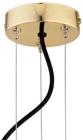 Lustră pe cablu SATELITE PLUS 15xE27/15W/230V aurie Argon 5048