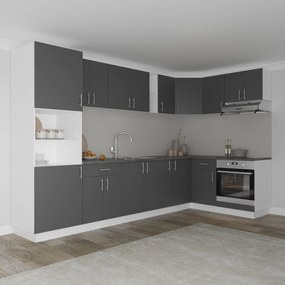 Corp Baza Colt Karo, Antracit/Alb, 98 x 50 x 80 cm