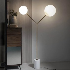 Lampadar, Lampa de podea eleganta design minimalist Golden