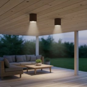 Spot pentru baie Ideal Lux GUN 1xGU10/28W/230V IP55 maro