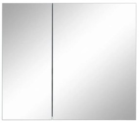 Dulap de baie de perete cu oglindă Støraa Wisla, 80 x 70 cm