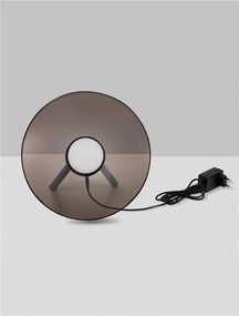 Lampa LED design ambiental Esti maro inchis