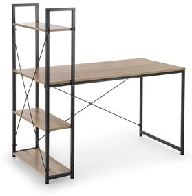 Birou Narvik B-1 Negru - L120 x l64 x H120 cm