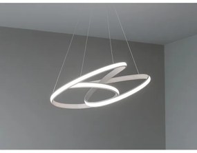 Lustră LED dimabilă suspendată pe cablu 85W/230V 3000–6500K Ø 49 cm + telecomandă