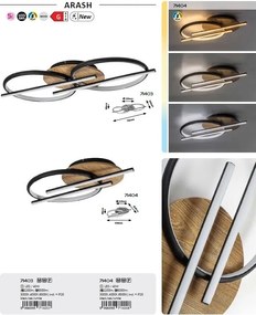 Plafoniera LED moderna Arash 40W